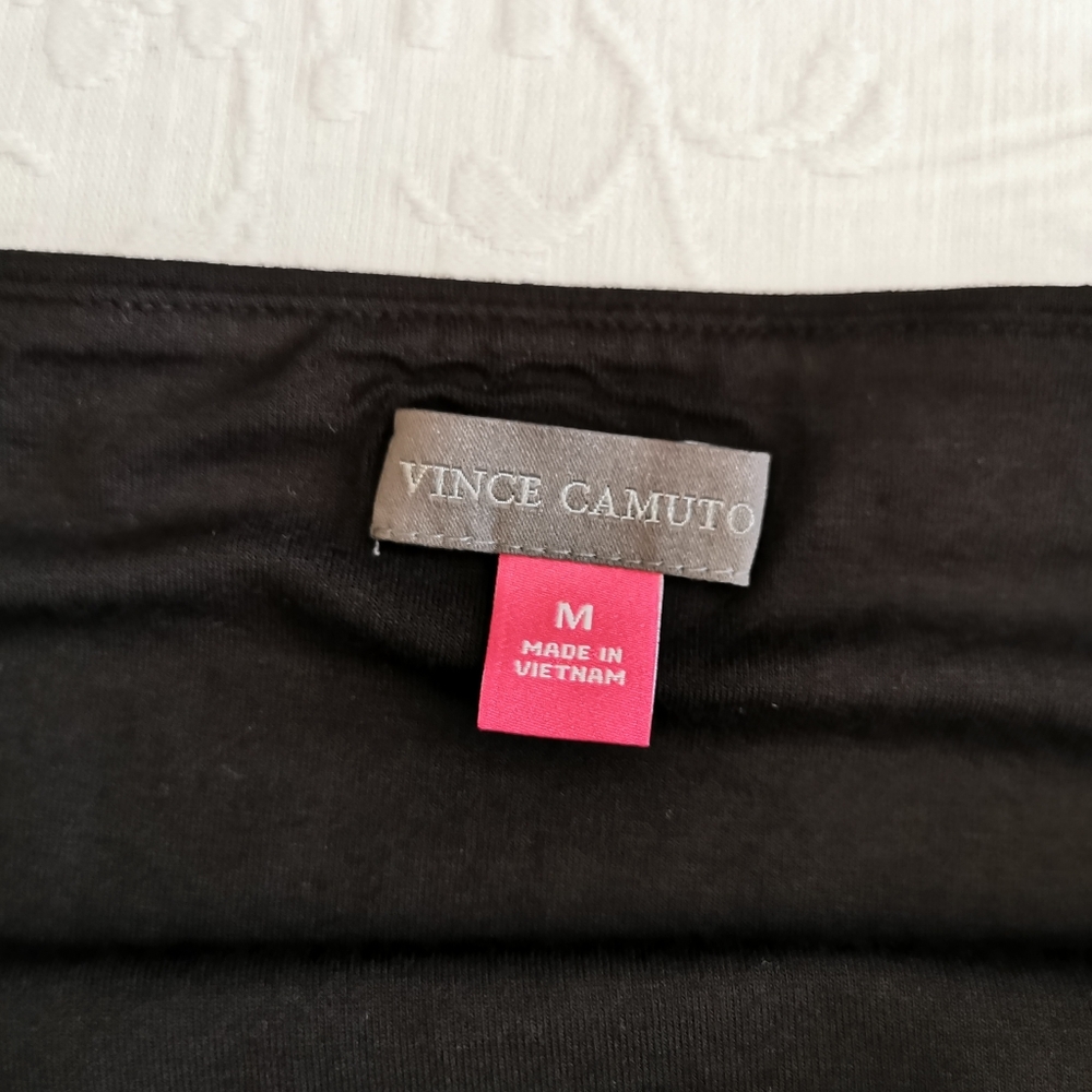 Vince Camuto Black Short Pencil Skirt Size Medium - Picture 4 of 6